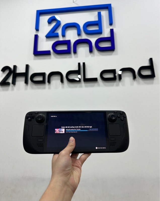 Máy chơi game Steam Deck OLED - 1TB - Màu đen - Ngoại hình 98% - Kèm túi + Sạc