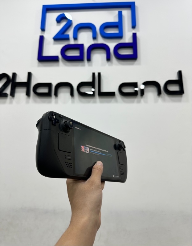 Máy chơi game Steam Deck OLED - 1TB - Màu đen - Ngoại hình 98% - Kèm túi + Sạc