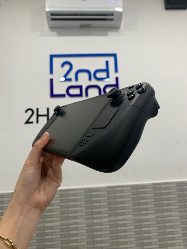 Máy chơi game Steam Deck oled 512gb - Màu đen - Ngoại hình: 97% - Kèm túi đựng + sạc