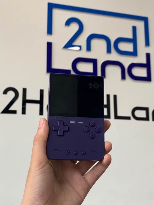 Máy chơi game Trimui Brick TG3040 - Màu tím - Ngoại hình: 98% - Lỗi game psp - Fullbox