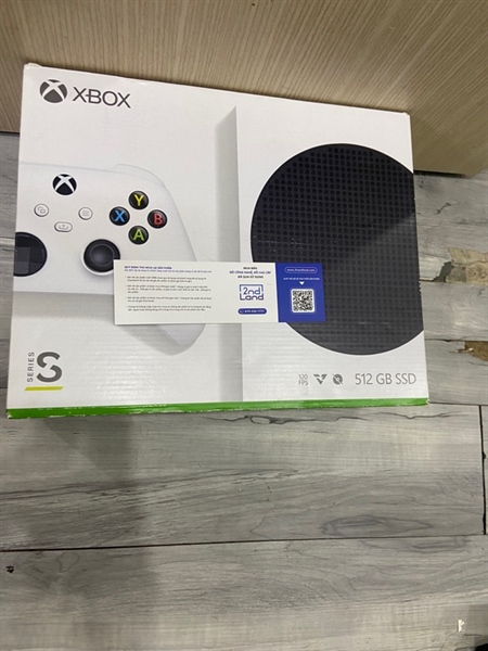 Máy chơi game Xbox Series S 512GB - Màu trắng - Ngoại hình: 98% - FullBox + 1 tay + nguồn 1