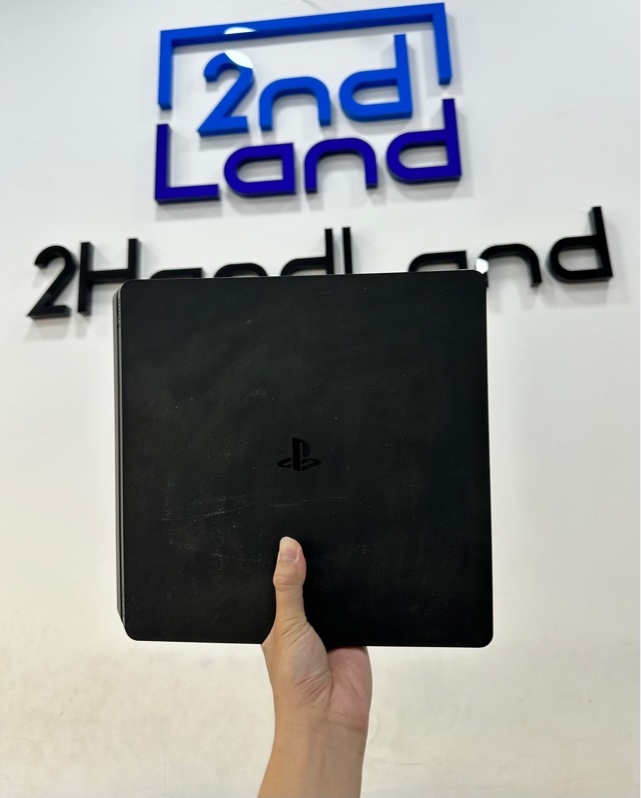Máy chơi PS4 Slim - Chưa hack - Firmware 10.71 ( Firmware thấp hack oke ) - 500GB - Màu đen - Ngoại hình 97% - Kèm nguồn + HDMI + 1 tay trôi cần nhẹ