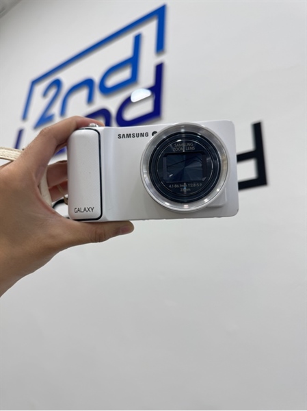 Máy chụp ảnh Samsung Galaxy Camera EK-GC100 - Màu trắng - Ngoại hình 97,5% - Màn xước, bụi trong lens - Body