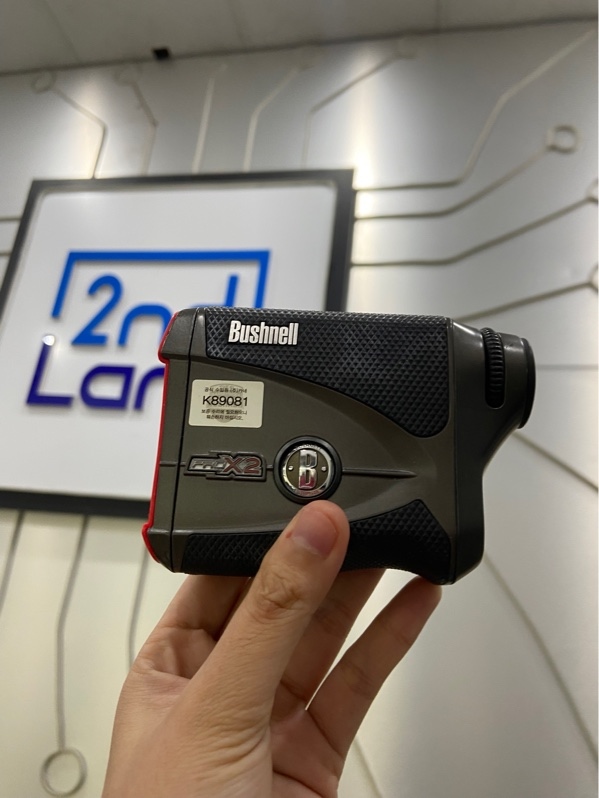 Máy đo khoảng cách Bushnell Pro X2 - Màu đen - Ngoại hình: 97% - Kèm túi