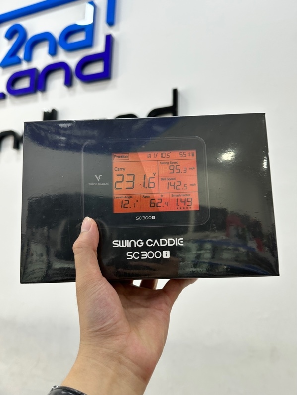 Máy Đo Tốc Độ Swing Golf Voice Caddie SC300 - Màu đen - Newseal