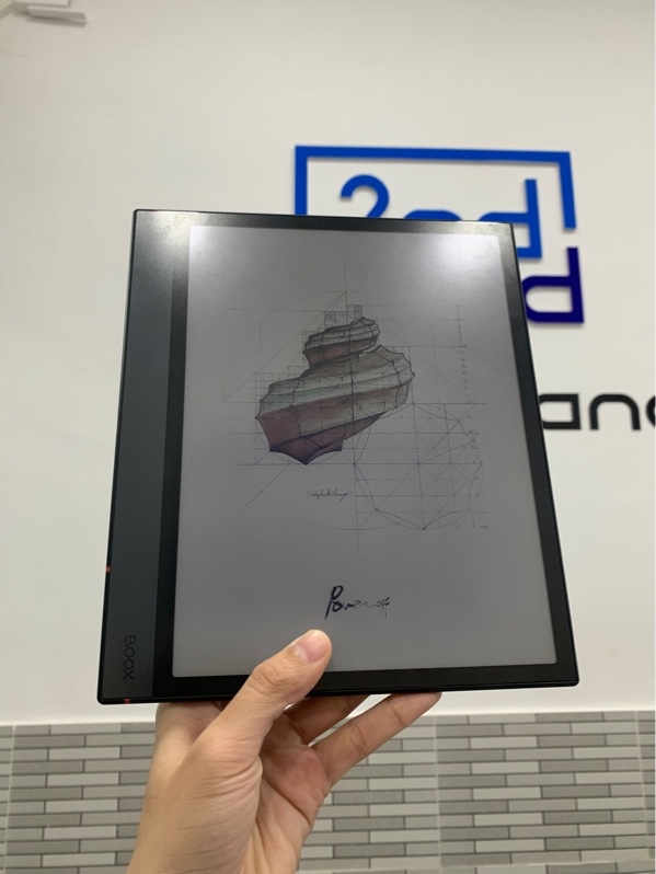 Máy đọc sách Boox Note Air 4 C - Ram 6GB/64GB - Màu đen - Ngoại hình: 98% - Ngòi bút tòe - Box