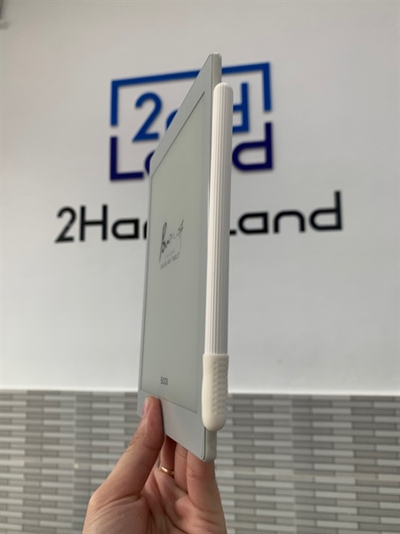 Máy đọc sách Boox Nova Air 2 - 32GB - Màu trắng - Ngoại hình: 98% - Kèm bút + ốp da thông minh 2