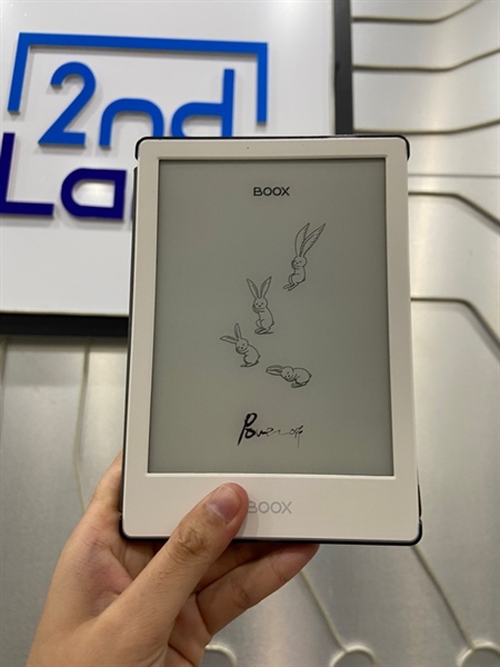 Máy đọc sách Boox Tablet Poke 4 Lite - 16GB - Màu trắng - Ngoại hình: 97% - Kèm Box