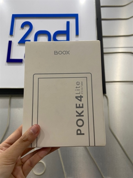 Máy đọc sách Boox Tablet Poke 4 Lite - 16GB - Màu trắng - Ngoại hình: 97% - Kèm Box 3