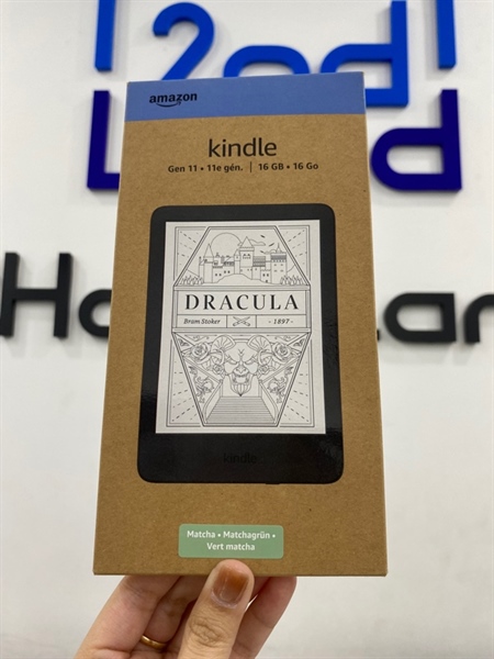 Máy đọc sách Kindle (11th generation 2024) - 16GB - Màu matcha - Ngoại hình 98% - Kèm Box - Còn BH ở Akishophn đến 05/2026