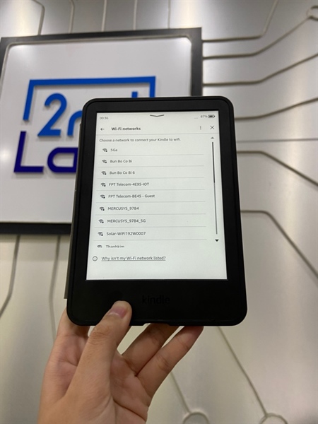 Máy đọc sách Kindle Gen 11 2024 (RS23CV) - 16GB - Màu đen - Ngoại hình: 98% - Kèm ốp lưng