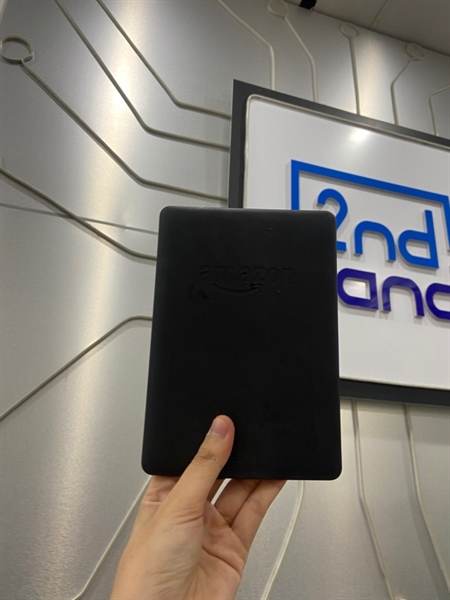 Máy đọc sách Kindle Gen 7 - Wifi - 3GB - Màu đen - Ngoại hình: 97% - Viền ám xanh, màn nhiều đốm phản quang nặng - Body 2