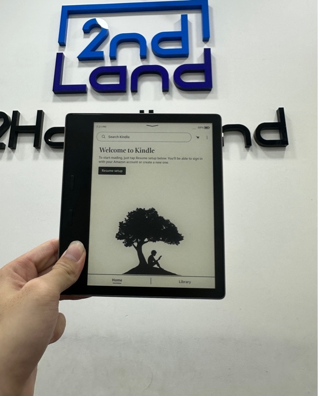 Máy đọc sách Kindle Oasis Gen 9 - 32GB - Màu hồng - Ngoại hình 97% - Body