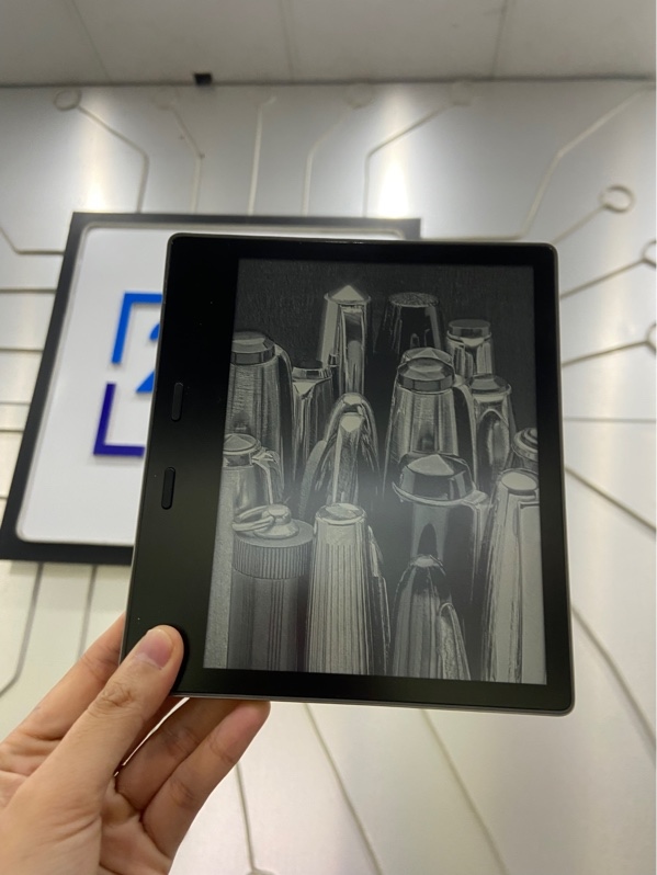Máy đọc sách Kindle Oasis gen 9 - Firmware : 5.16.2 - 8GB - Màu đen - Ngoại hình: 98% - FullBox