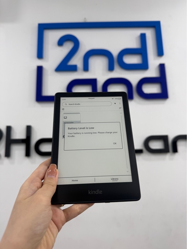 Máy đọc sách Kindle Paperwhite (11th gen) - 8GB - Màu đen - Ngoại hình 98% - Kèm 1 ốp