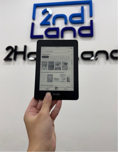 Máy đọc sách Kindle Paperwhite 4 Gen 10 2019 - 8GB - Màu đen - Ngoại hình 98% - Kèm ốp 2