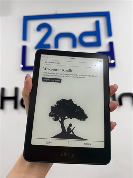 Máy đọc sách Kindle PaperWhite 6 (12 generation) - 16GB - Màu xanh - Ngoại hình 98% - Body 2