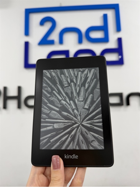 Máy đọc sách Kindle PaperWhite (Gen 10) - 8GB - Màu đen - Ngoại hình 98% - Kèm sạc