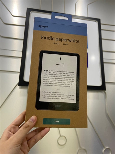 Máy đọc sách Kindle Paperwhite Gen 12 - 16GB - Màu đen - Ngoại hình: 98% - FullBox