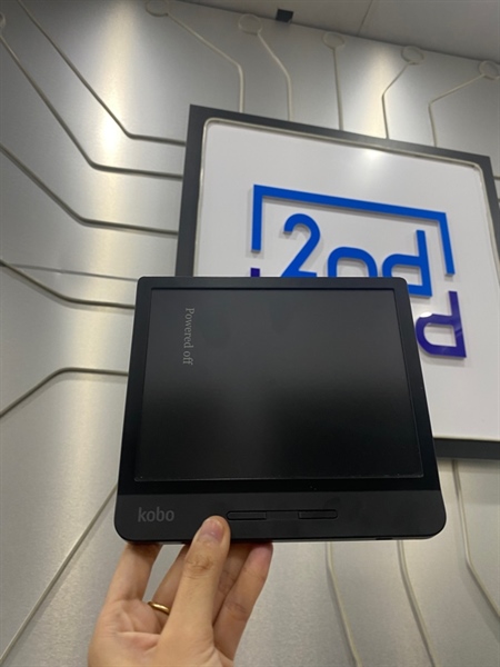 Máy đọc sách Kobo Libra H2O N873 - Ram 8GB - Software Ver:4.38 - Không kết nói với máy tính - Màu đen - Ngoại hình: 97% - Box 1