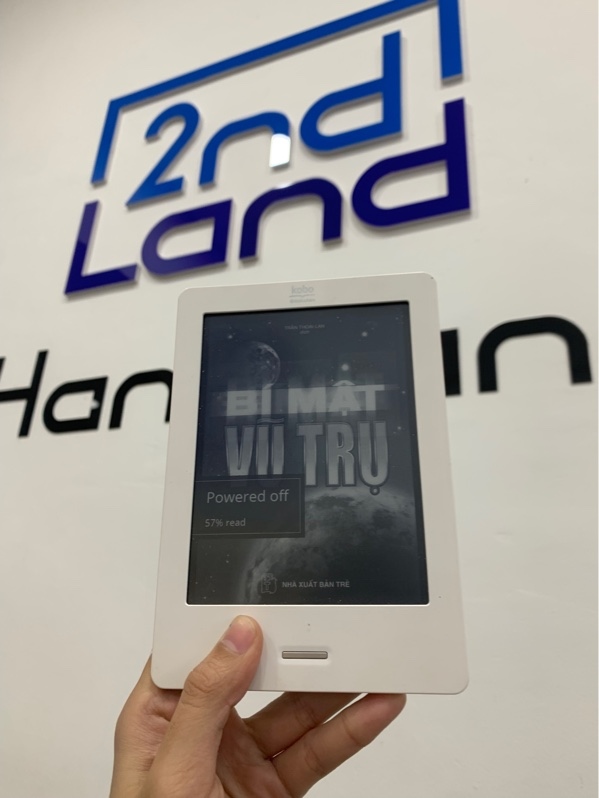 Máy đọc sách Kobo Touch N905 - 2GB - Màu trắng - Ngoại hình: 97% - Box