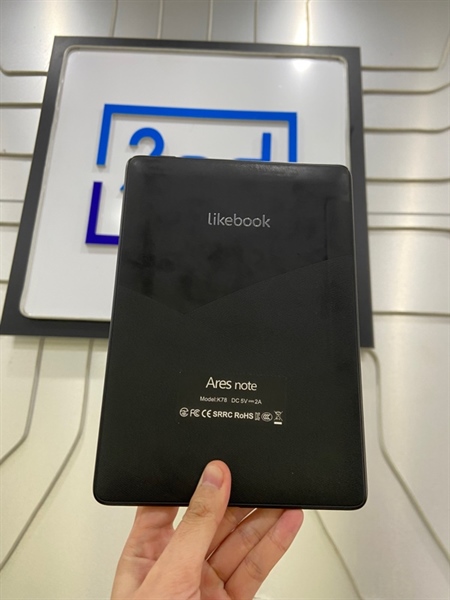Máy đọc sách Likebook Ares Note K78 - Màu đen - Ngoại hình: 98% - Mặt lưng hằn dấu ốp - Kèm bút 2