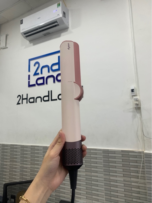 Máy duỗi và sấy tóc Dyson Airstrait - Màu hồng - Ngoại hình: 97% - Box