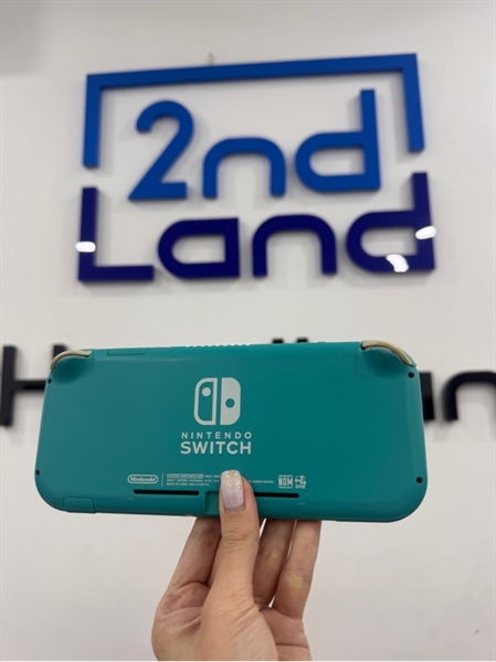 Máy game Nintendo Switch Lite - Chưa hack - Màu xanh - Ngoại hình 97% - Trầy xước , ố vàng - Kèm sạc , túi 2