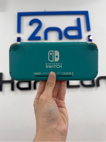 Máy game Nintendo Switch Lite - Đã hack Toposhop - Màu xanh - Pin 94% - Ngoại hình 98% - Kèm sạc , thẻ nhớ 256GB 1