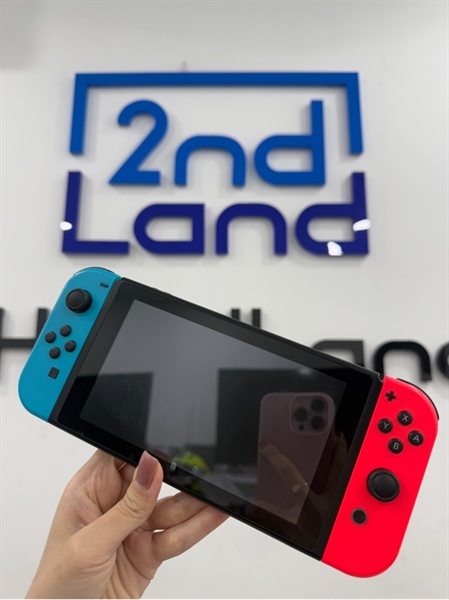 Máy game Nintendo Switch V1 - Chưa hack - Màu đen - Ngoại hình 98% - Màn vàng viền - Đủ phụ kiện , túi 2