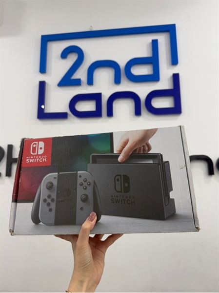 Máy game Nintendo Switch V1 - Đã hack - Màu đen - Ngoại hình 98% - Host hết hạn - Fullbox kèm sạc , thẻ 128GB