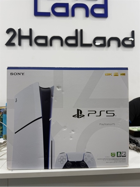 Máy game PS5 Slim ổ đĩa (CFI-2018) - 1TB - Firmware 25.05 - Chưa hack - Màu trắng - Ngoại hình 98% - Kèm nguồn , HDMI , 1 đế sạc tay , 1 tay cầm , thiếu cọng dây c to c