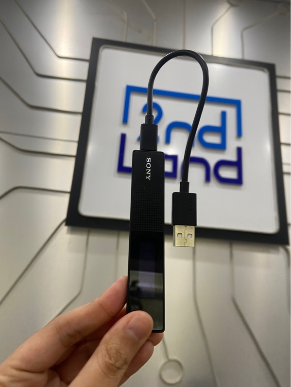 Máy Ghi Âm Sony ICD-TX660 - Màu đen - Ngoại hình: 98% - Kèm Túi + Dây USB-C
