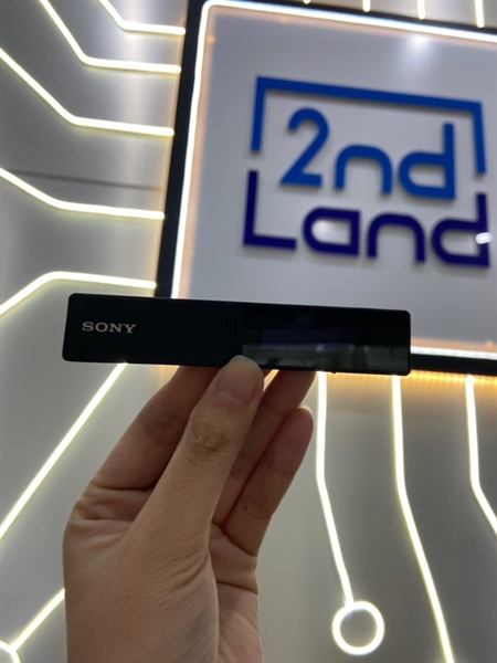 Máy ghi âm Sony ICD-TX660 - Màu đen - Ngoại hình: 98% - Tróc sơn miếng kẹp - Kèm túi + cáp sạc