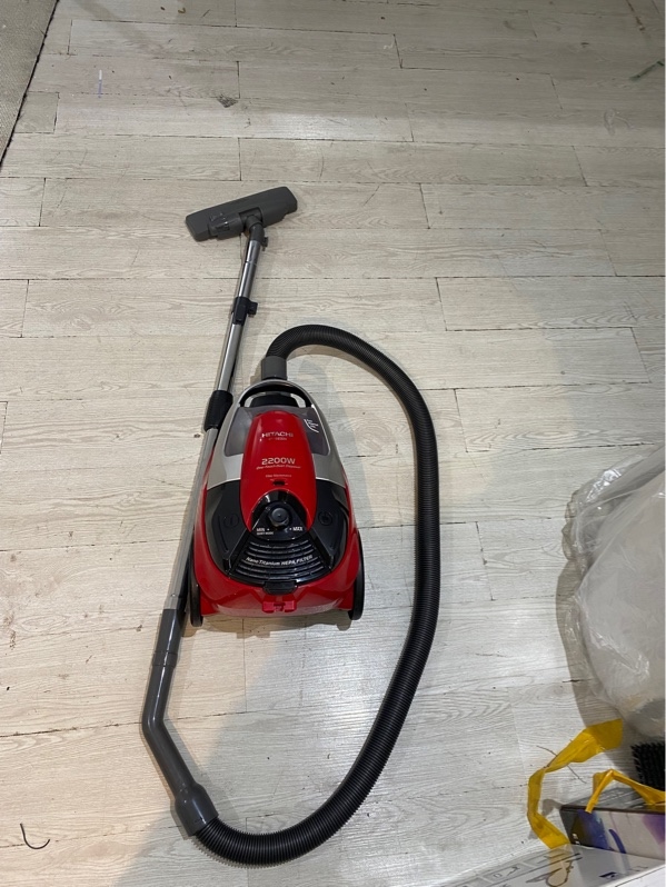 Máy hút bụi Hitachi model CV-SE22V - Màu đỏ - Ngoại hình 98% - Fullbox