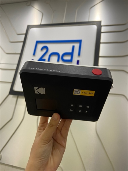 Máy in ảnh KODAK Mini Shot 3 Retro (C300R) - Màu đen - OpenBox + giấy in 3