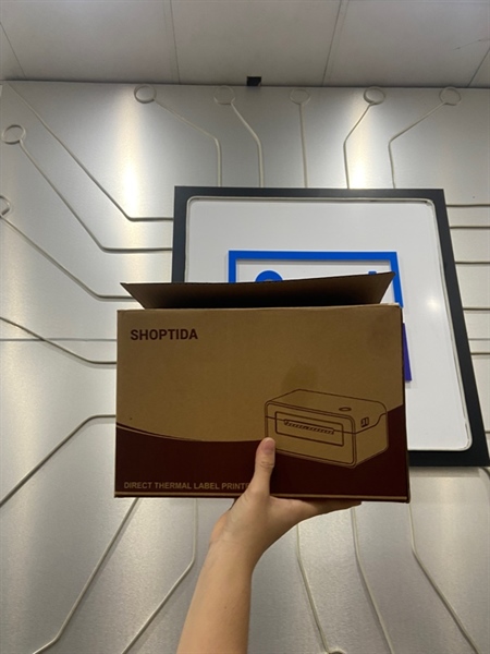 Máy in Bill Shoptida SP46 - Màu trắng - Ngoại hình: 97% - FullBox