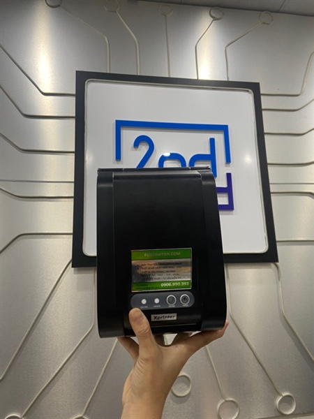 Máy in Bill Xprinter 350B - Màu đen - Ngoại hình: 98% - Kèm Box 2