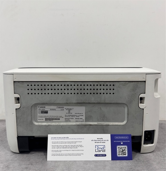 Máy in Canon laser LBP6030 - Màu trắng - Ngoại hình 97% - mực ít - Kèm nguồn + Dây kết nối 2