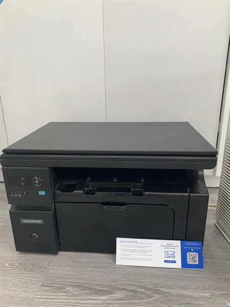 Máy in HP Laser Jet M1132 MFP - Màu đen - Ngoại hình: 97% - Body, kèm dây nguồn kết nối