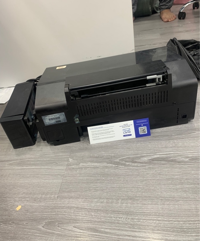 Máy in màu Epson L805 - Màu đen - Ngoại hình: 97% - Chảy mực - Kèm nguồn