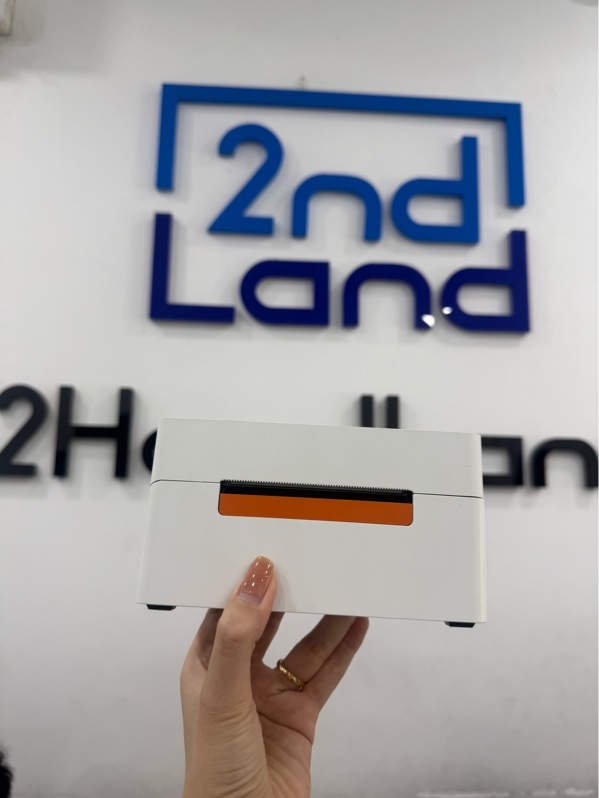 Máy in nhãn nhiệt Xiamen Aiyin Technology A70 Pro - Màu trắng - Ngoại hình 97% - FullBox , kèm giấy