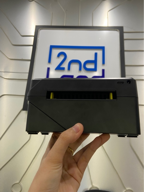 Máy in nhiệt cầm tay Flash Label A318 - Màu đen - Ngoại hình: 97% - Kèm dây kết nối, nguồn