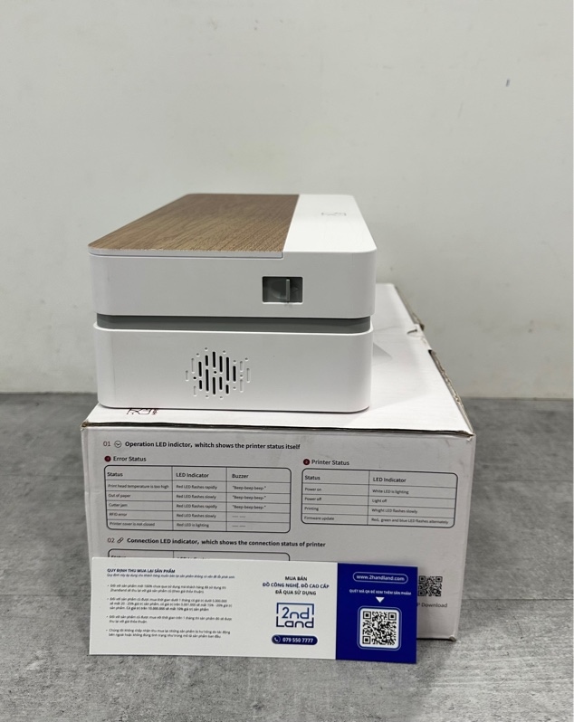 Máy in nhiệt HPRT FT800 - Màu trắng - Ngoại hình 98% - Fullbox