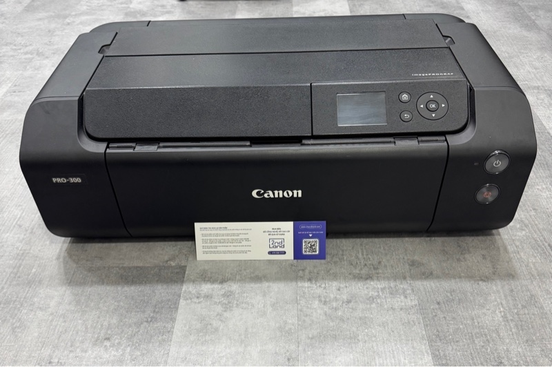 Máy in phun màu (A3/A4/ USB) - Model : K10511 - Màu đen - Ngoai hình 97% - Mực còn ít - Kèm nguồn + Dây kết nối + 2 giấy in ảnh chuyên nghiệp Ilford Galerie Prestige Gloss A3+