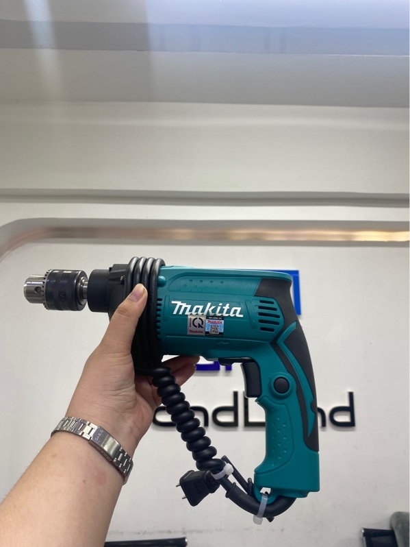 Máy khoan búa Makita HP1630 - Hàng rep 1:1 - Màu xanh - Newbody