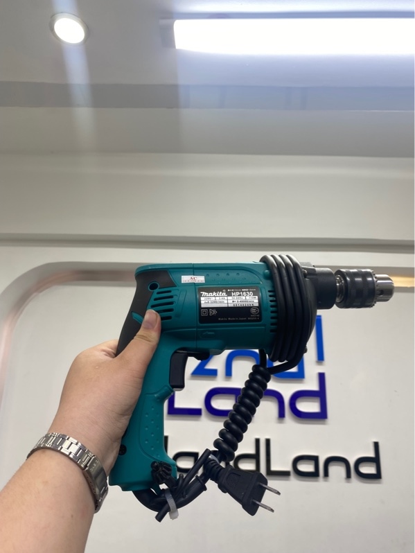 Máy khoan búa Makita HP1630 - Hàng rep 1:1 - Màu xanh - Newbody