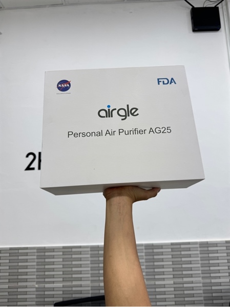 Máy lọc không khí Airgle AG25 dành cho xe hơi - Màu đen - Openbox