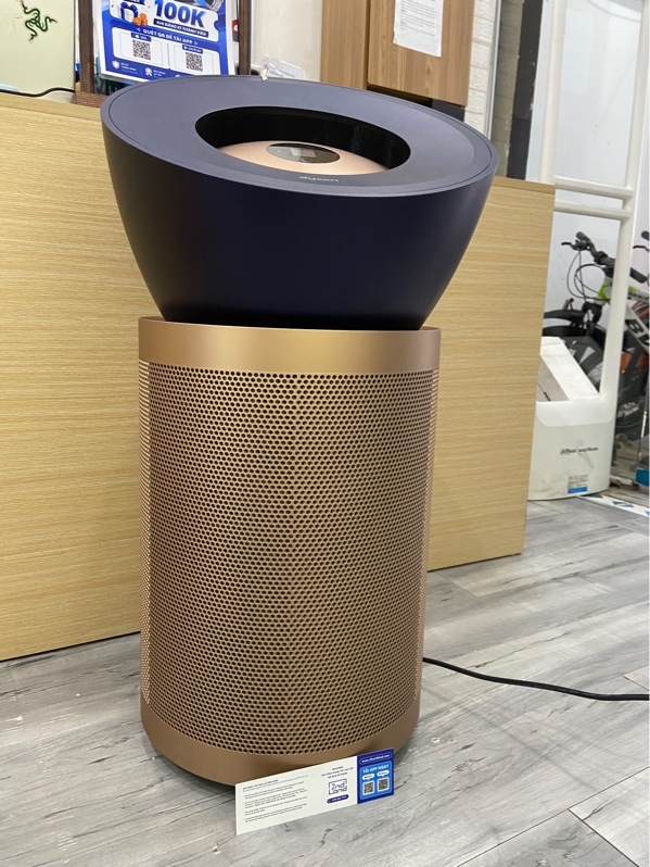 Máy lọc không khí Dyson Purifier Big + Quiet Formaldehyde BP03 - Màu vàng xanh - Ngoại hình: 98% - Lọc ngoài 92% - Lọc trong 80% - Body - Kèm remote