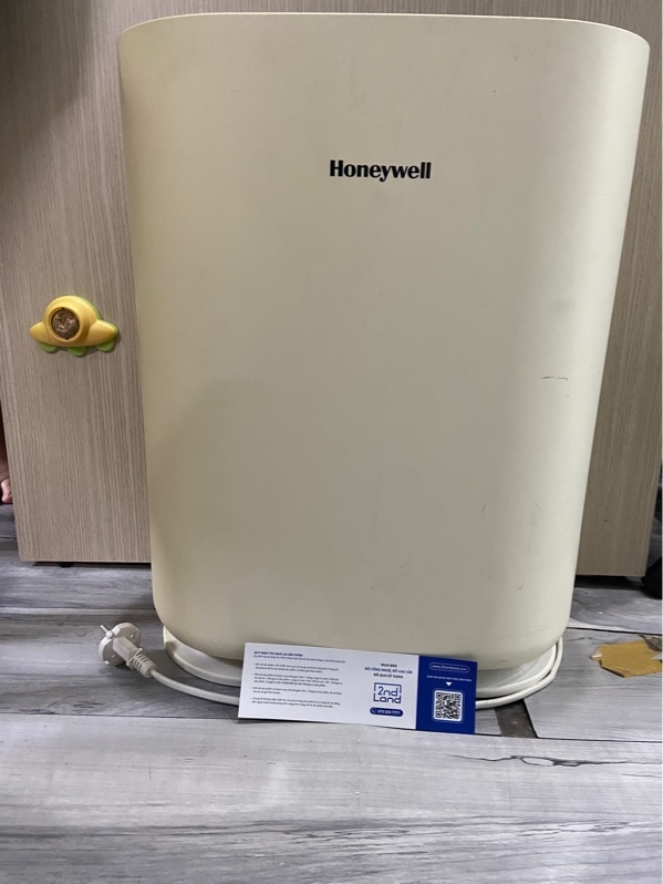 Máy lọc không khí Honeywell HAC25M1201W - Màu trắng - Ngoại hình: 97% - Ố vàng - Body